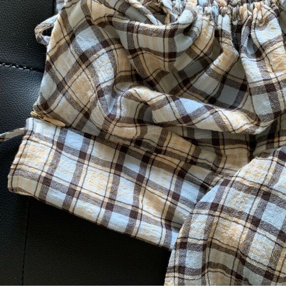 ZARA PLAID BLOUSE - Picture 7 of 7